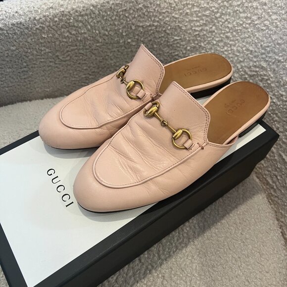 Gucci Princetown Mules - Light Pink - Picture 2 of 3